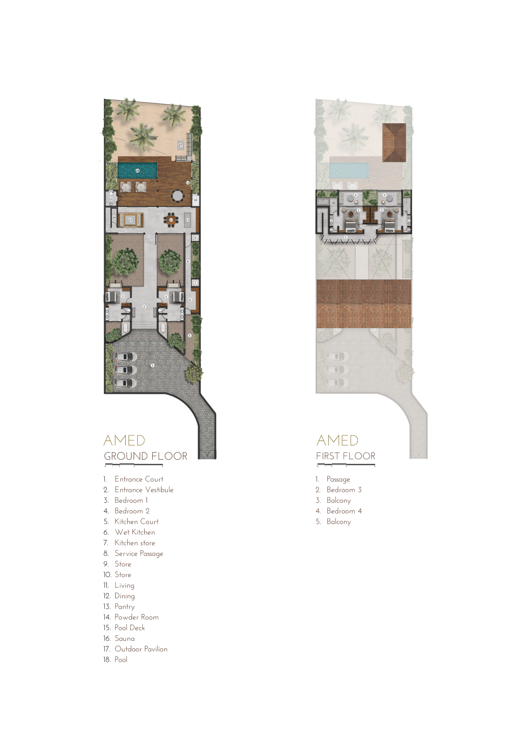 Amed floor plan