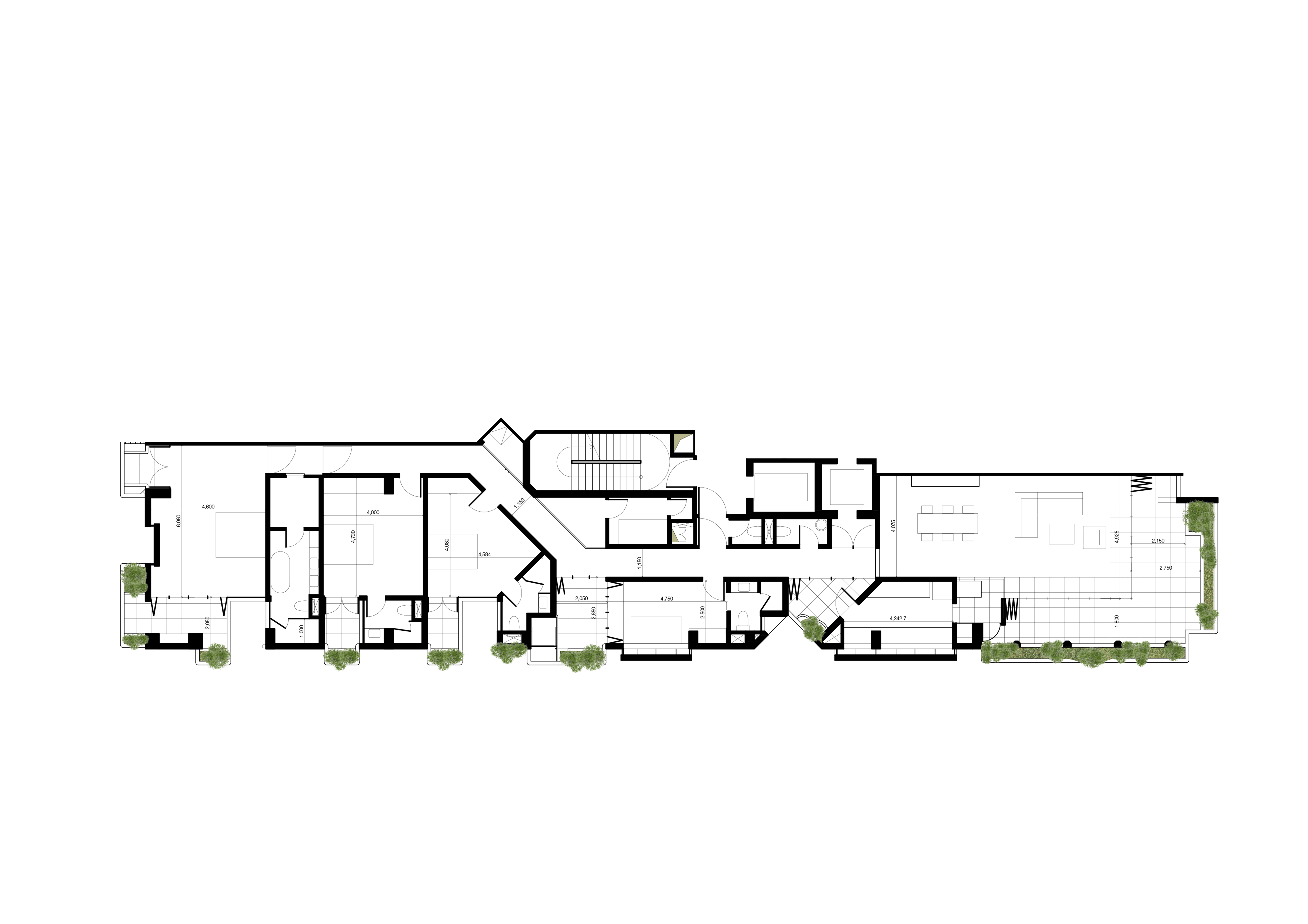West floor plan